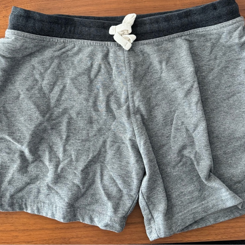 Chubbies Gray Athletic Shorts Soft Cotton-Blend Elastic Waist